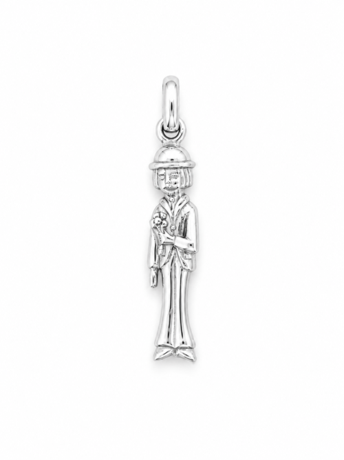 Pendentif en or gris « L’Amoureux »