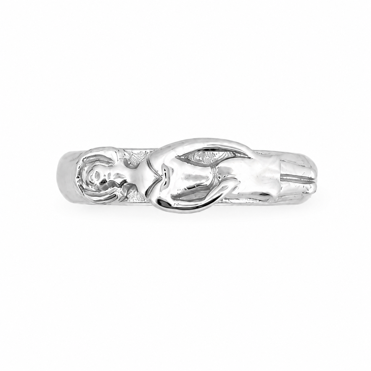 Bague en or gris « L’Amoureuse »